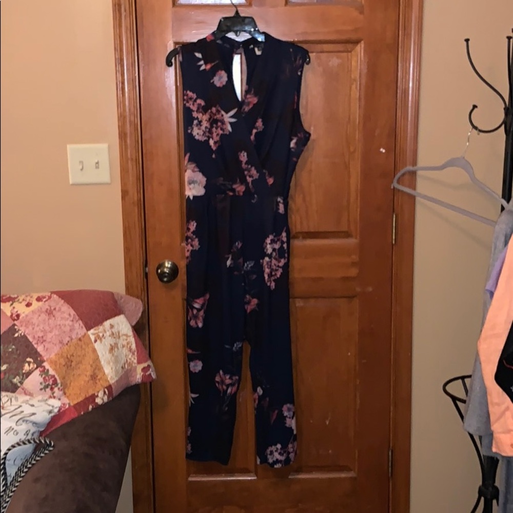 Chadwicks floral jumpsuit
